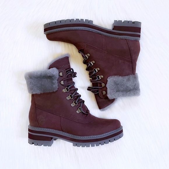 Timberland Courmayeur Valley 6” Waterproof Shearling Boots - Picture 2 of 8